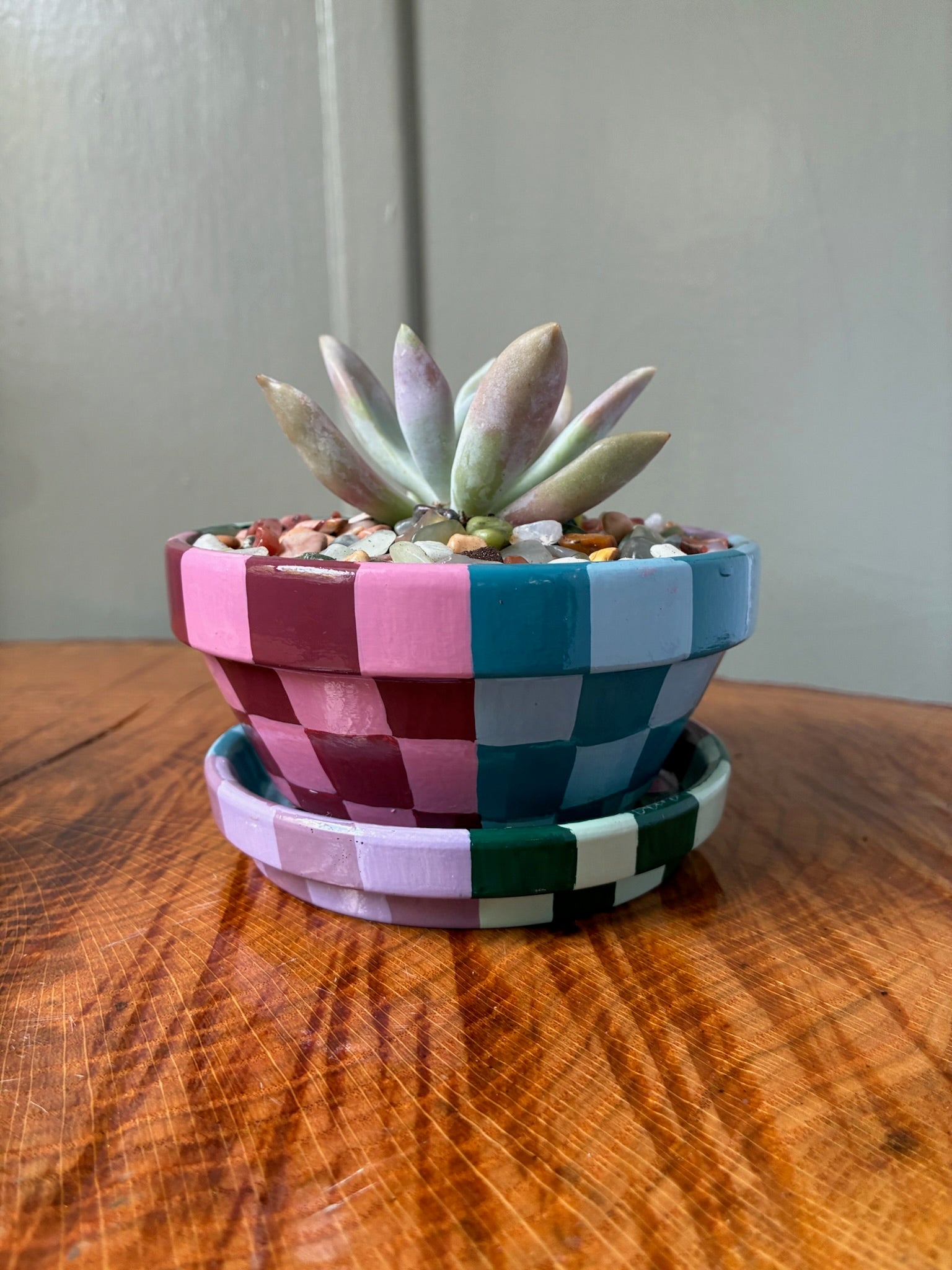Checkerboard- monochromatic mix up