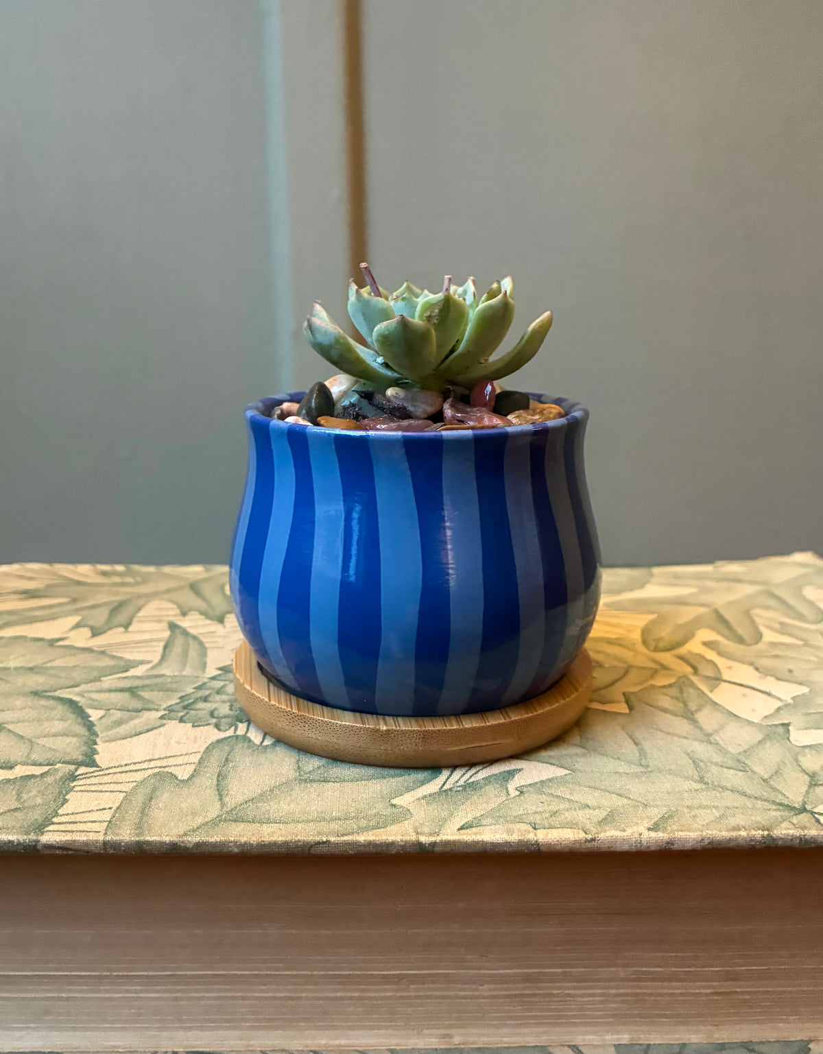 Hand Painted Baby Ceramic Planter Pot