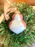 Hand-painted Ceramic Christmas Tree Ornament