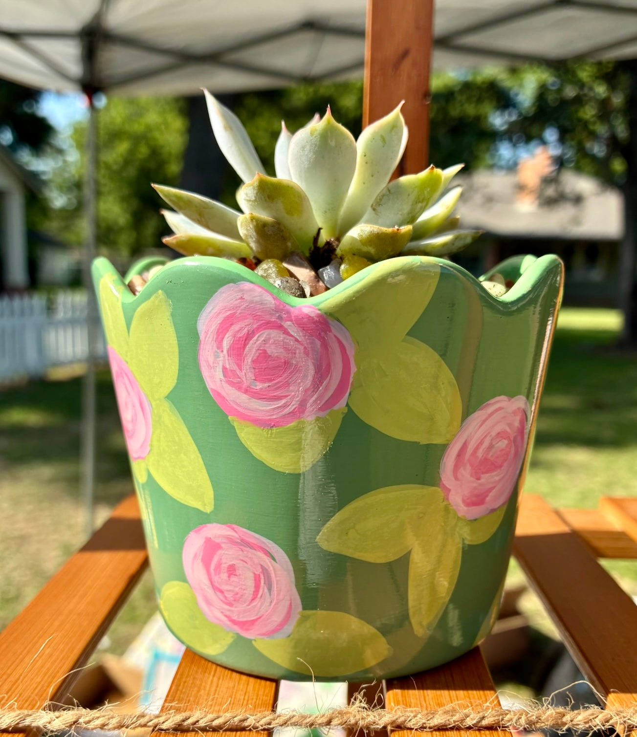 Roses and Leaves