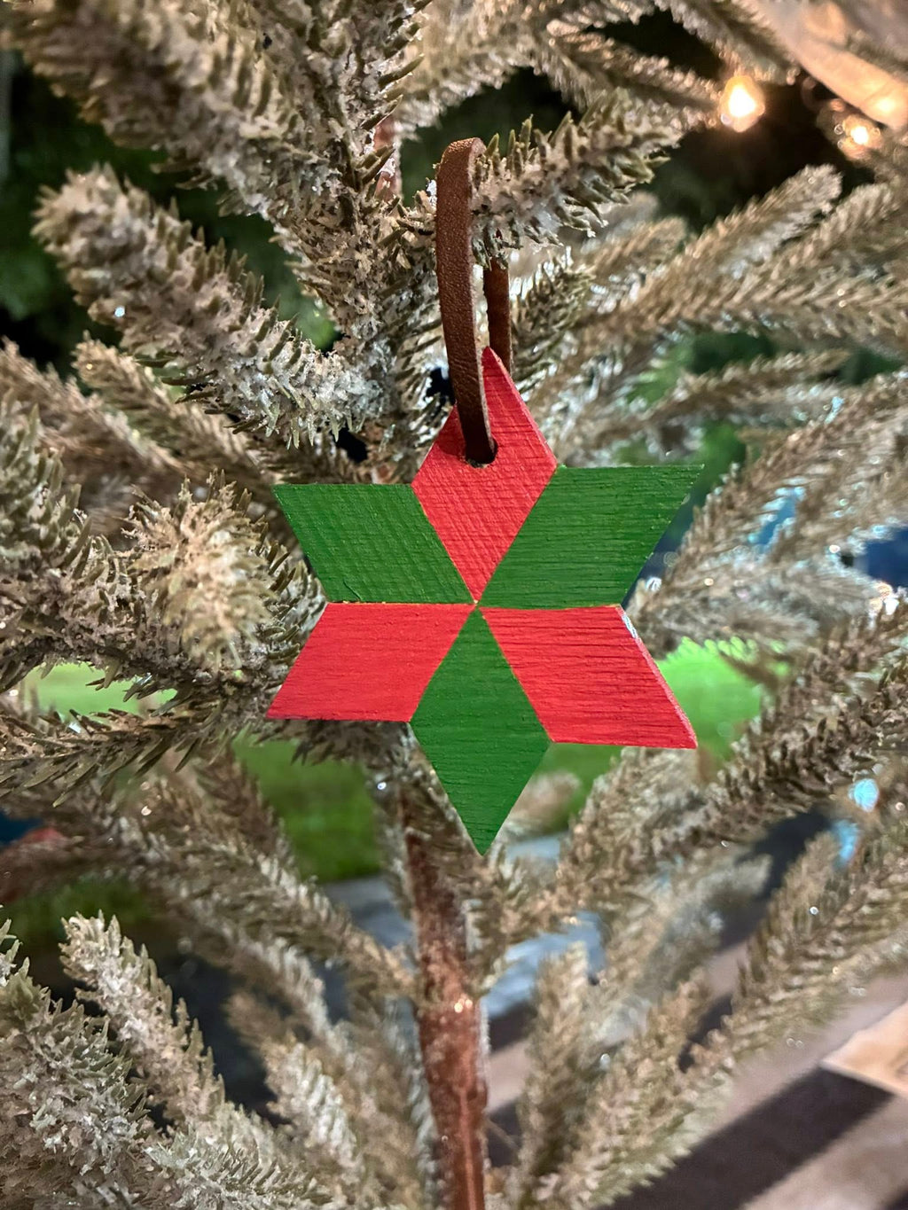 Hand-crafted Wooden Star Ornaments